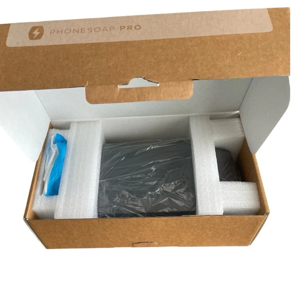 PhoneSoap Pro UV Smartphone Sanitizer and Charger - Charcoal
